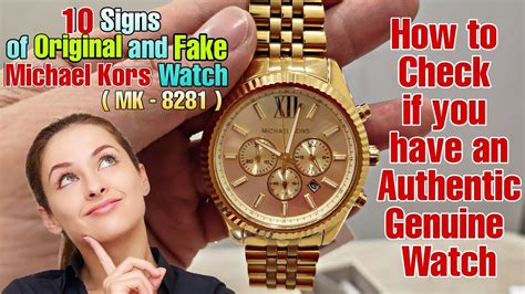 michael kors mk8281 fake|michael kors gold watch.